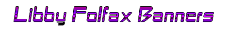 Libby Folfax banners